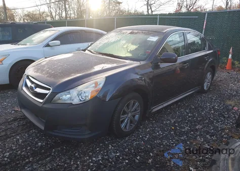 2010 Subaru Legacy 2.5I Premium z USA, uszkodzony, nr VIN 4S3BMBF69A3223044